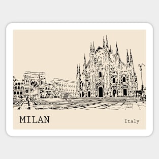 Milan Italy Sticker